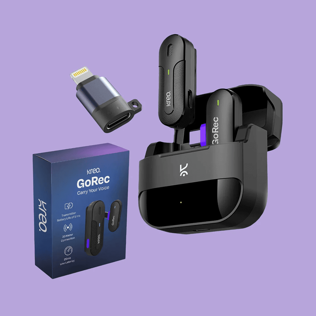 GoRec Professional Wireless Mic 🎁
