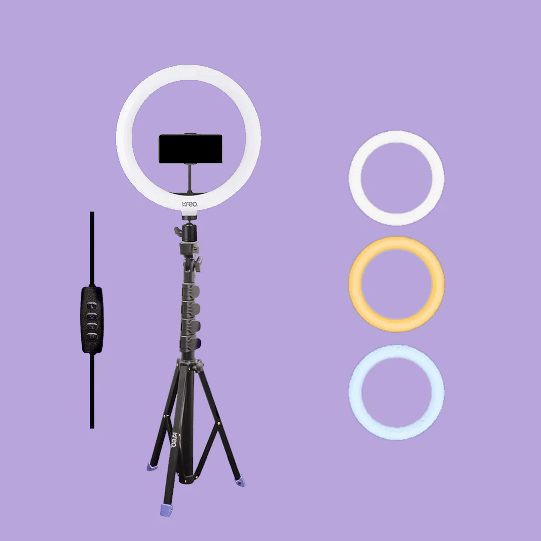 Halo 12" Premium Ring Light + Tripod (Combo)