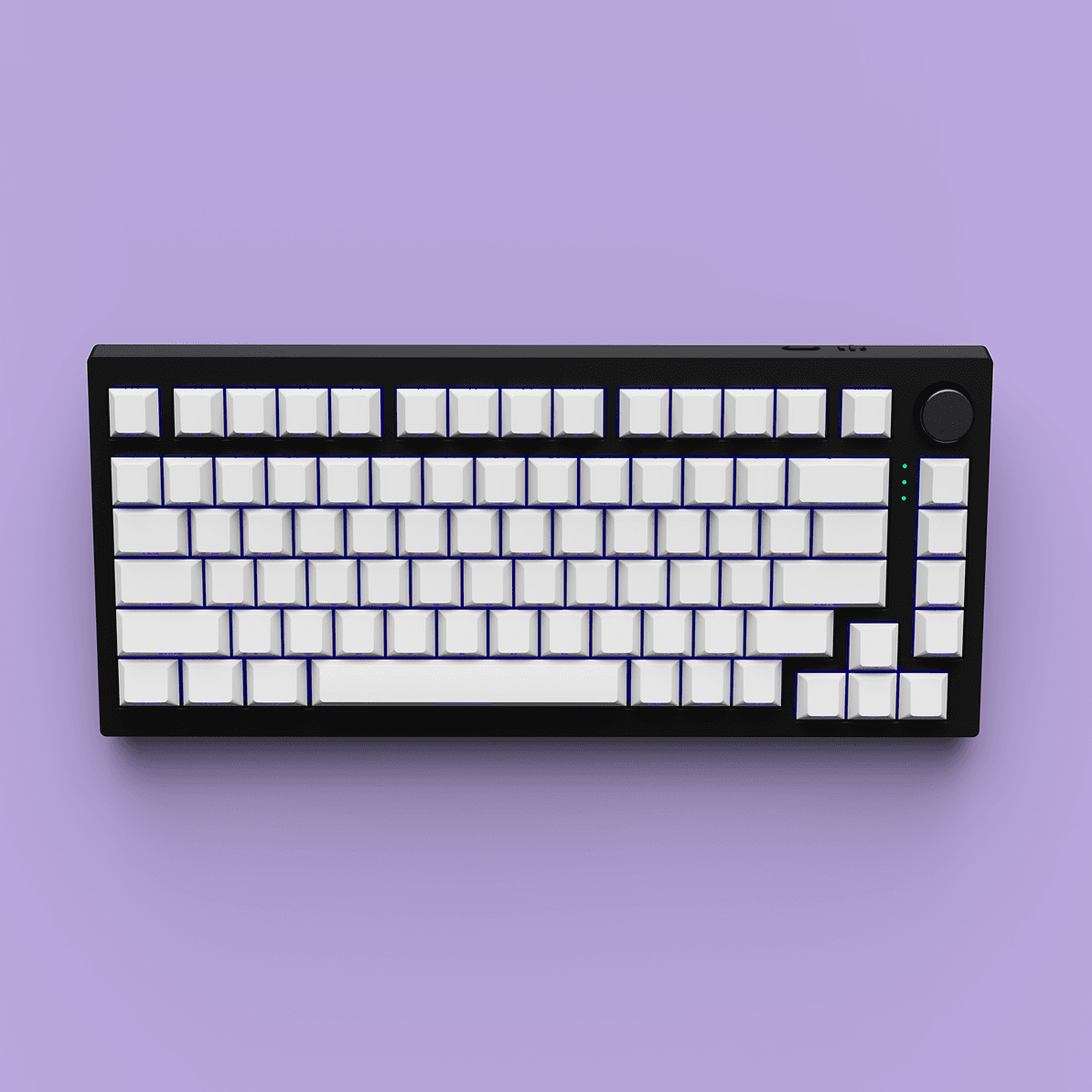 Swarm 75 Phantom White Wireless Gaming Keyboard