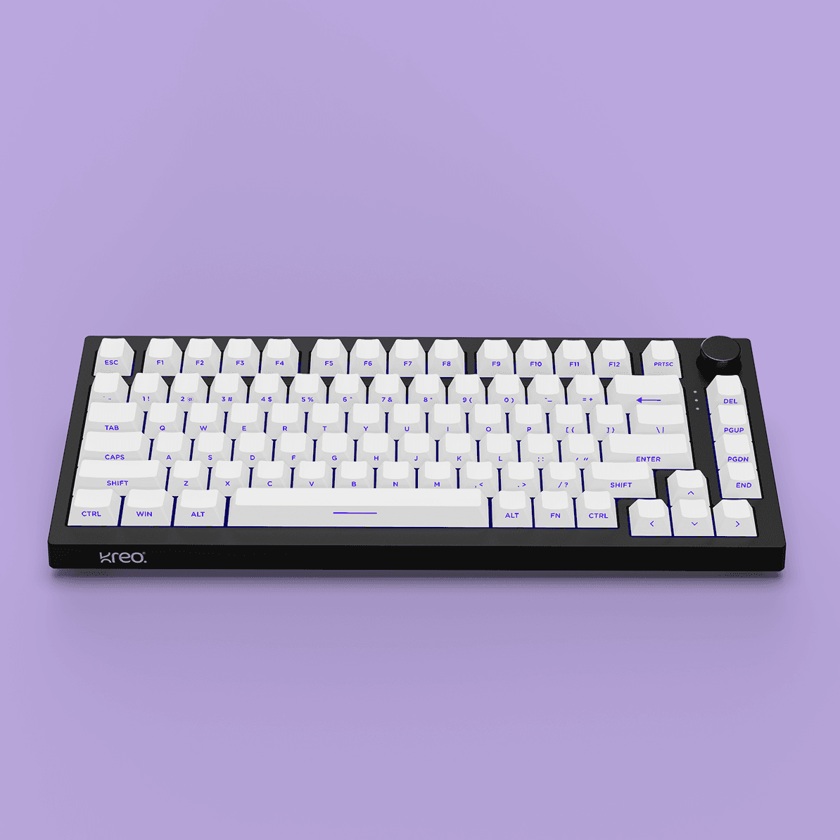 Swarm 75 Phantom White Wireless Gaming Keyboard