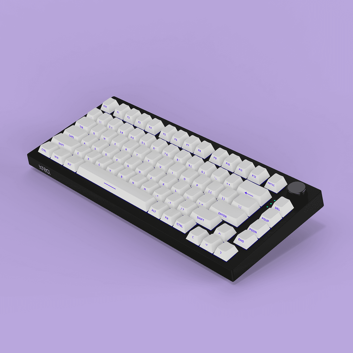 Swarm 75 Phantom White Wireless Gaming Keyboard