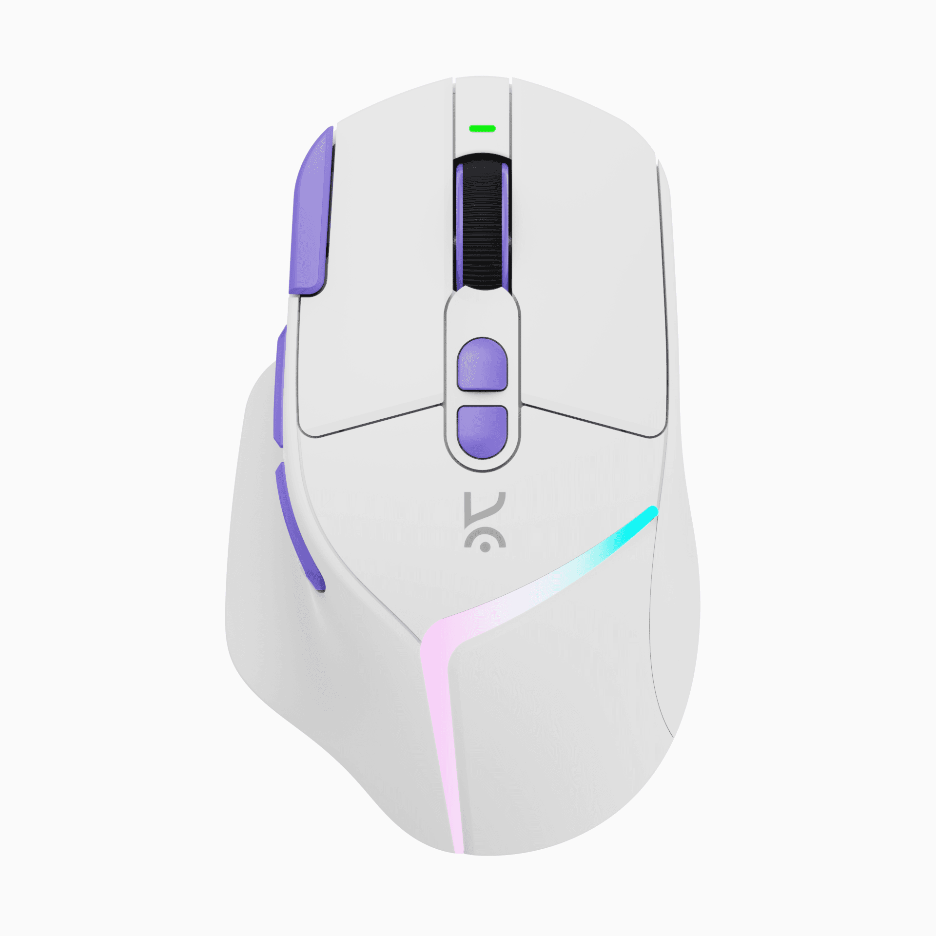 Hawk Pro White Wireless Gaming Mouse