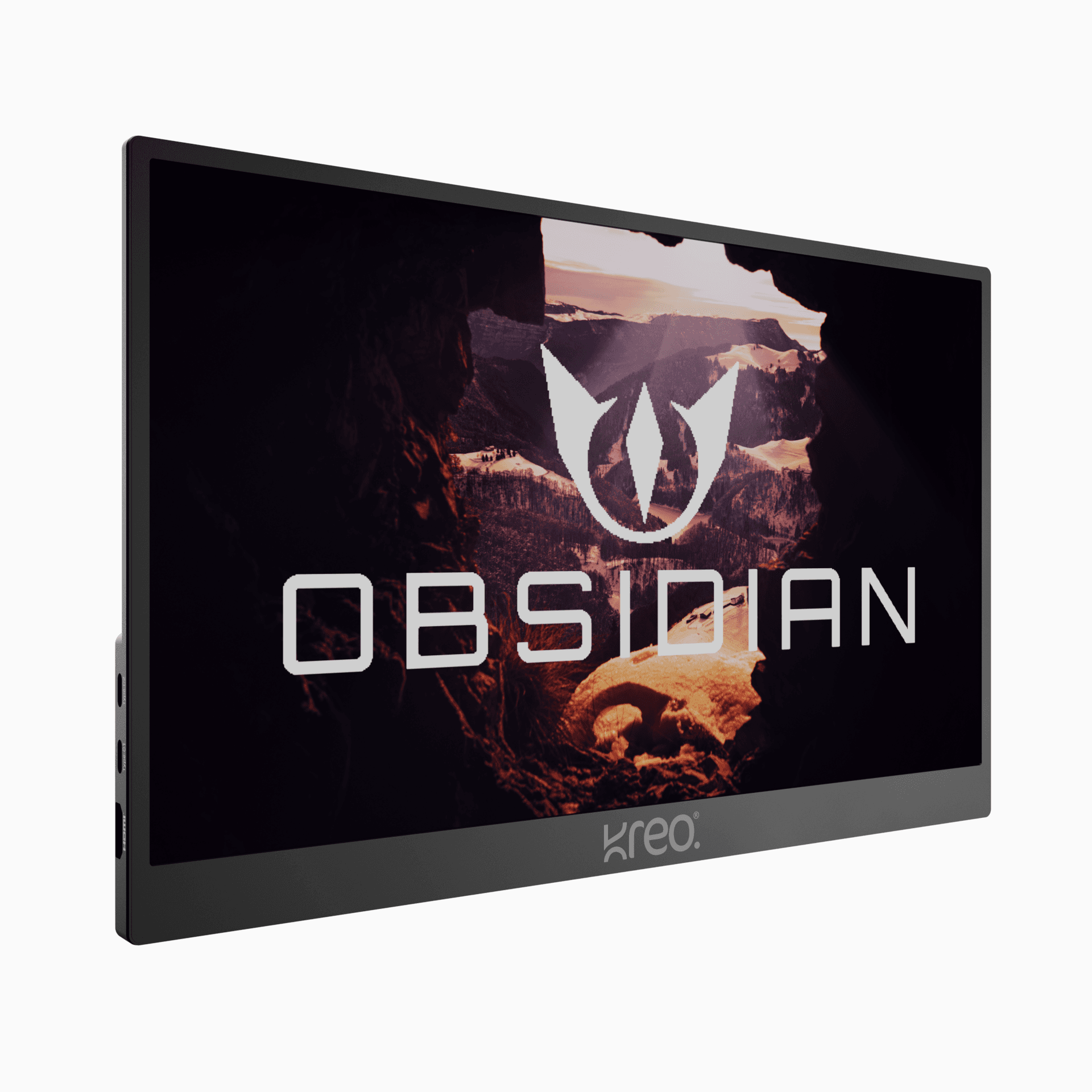 Obsidian 15.6" FHD Slim Lightweight Portable Monitor